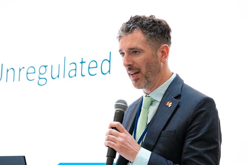 カナダ漁業海洋省のニーアル・オディーさん