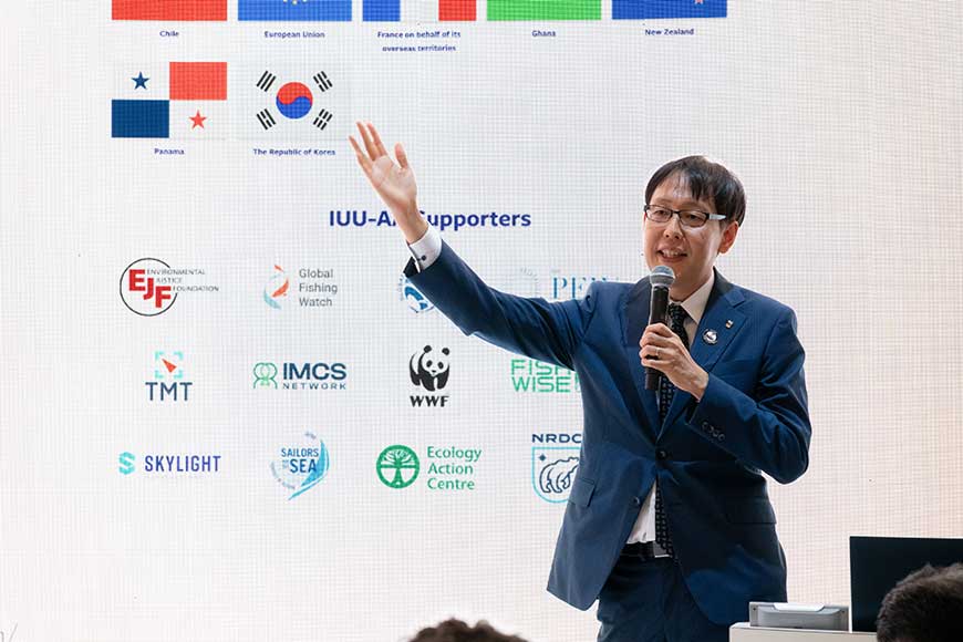 WWFジャパンの植松周平さん